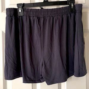 NWOT Women’s Athletic Navy Blue Shorts, Large